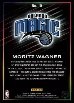 Back of Moritz Wagner