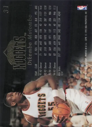 Tył: Dikembe Mutombo