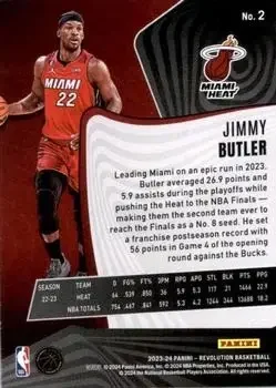Back of Jimmy Butler