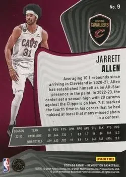 Back of Jarrett Allen