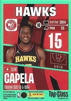 Back of Clint Capela