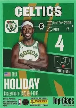 Back of Jrue Holiday