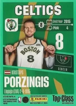 Back of Kristaps Porziņģis