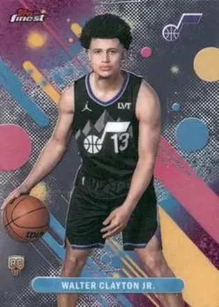 2025-26 Finest #18 - Walter Clayton Jr. - Utah Jazz