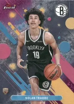 2025-26 Finest #19 - Nolan Traoré - Brooklyn Nets