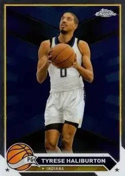 2023-24 Topps Chrome #4 Tyrese Haliburton