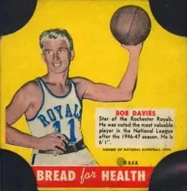 1950-51 Bread for Health #NNO Bob Davies