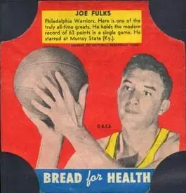 Front of Joe Fulks