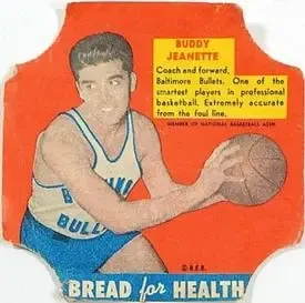 1950-51 Bread for Health #NNO Buddy Jeannette
