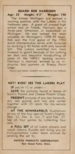 Back of Bob Harrison