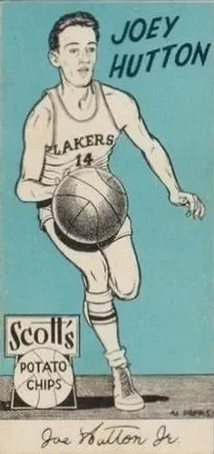 1950-51 Scott's Potato Chips Minneapolis Lakers #NNO Joey Hutton