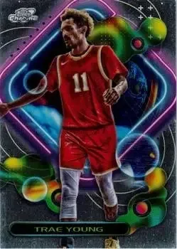 2023-24 Topps Chrome Cosmic #1 Trae Young
