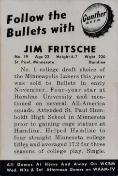 Back of Jim Fritsche