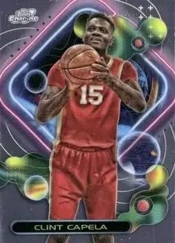 2023-24 Topps Chrome Cosmic #4 Clint Capela