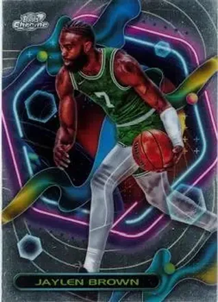 2023-24 Topps Chrome Cosmic #7 Jaylen Brown