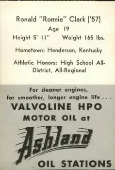 Back of Ronald Clark