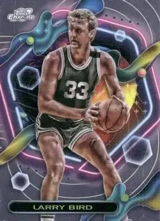2023-24 Topps Chrome Cosmic #8 Larry Bird