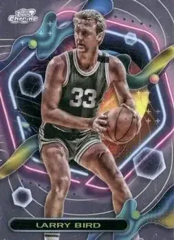 2023-24 Topps Chrome Cosmic #8 Larry Bird