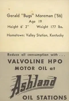Back of Gerald Moreman