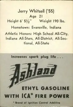 Back of Jerry Whitsell