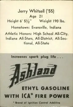 Back of Jerry Whitsell