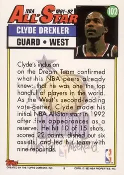 Back of Clyde Drexler