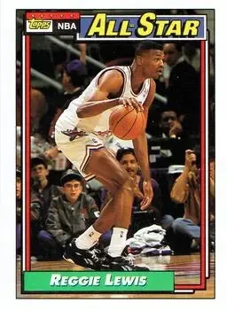 1992-93 Topps #104 Reggie Lewis