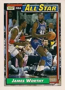 Front of James Worthy