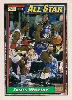 1992-93 Topps #108 James Worthy