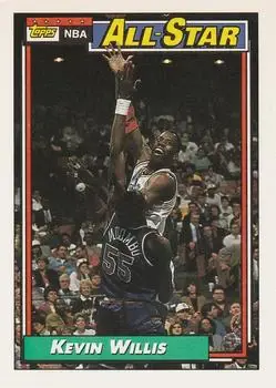 1992-93 Topps #109 Kevin Willis