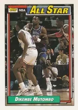 1992-93 Topps #110 Dikembe Mutombo