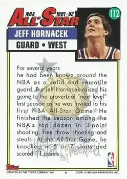 Back of Jeff Hornacek