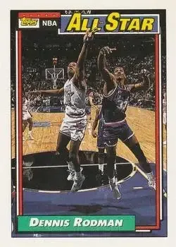Front of Dennis Rodman