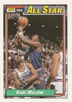 1992-93 Topps #123 Karl Malone