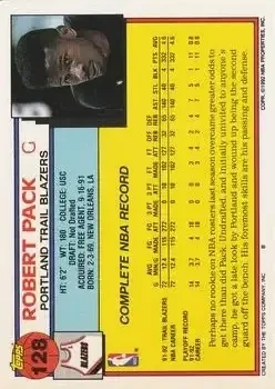 Back of Robert Pack