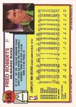 Back of Fred Roberts