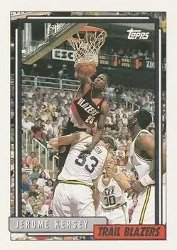 1992-93 Topps #143 Jerome Kersey