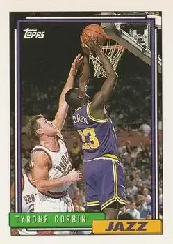 1992-93 Topps #145 Tyrone Corbin