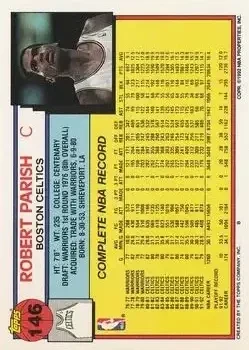 Back of Robert Parish