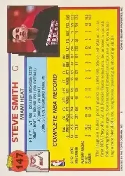 Back of Steve Smith