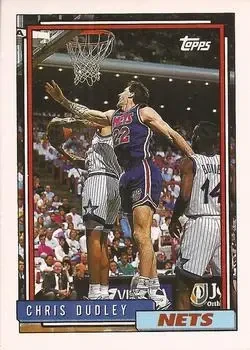 1992-93 Topps #148 Chris Dudley