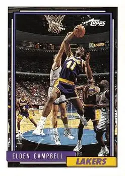 1992-93 Topps #150 Elden Campbell
