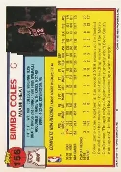 Back of Bimbo Coles