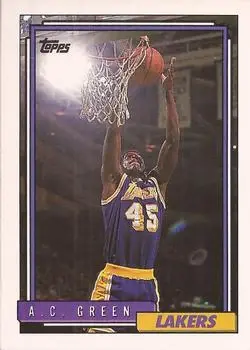 1992-93 Topps #159 A.C. Green