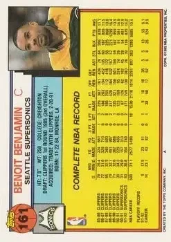 Back of Benoit Benjamin