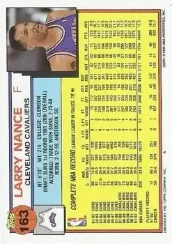 Back of Larry Nance
