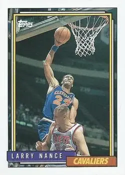 1992-93 Topps #163 Larry Nance