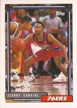1992-93 Topps #168 Johnny Dawkins