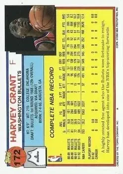 Back of Harvey Grant