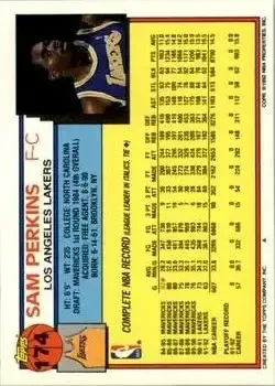 Back of Sam Perkins